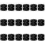 Zion 3 Inches Matte Black Interior Door Hinges Heavy Duty Round .... Fixed Price $62.97.