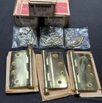 Hager Set Of 3 Door Hinges Rc 1279 4" X Full Mortise. Fixed Price $12.50.