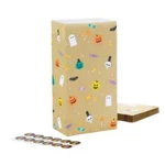 Hallmark Halloween Trick Or Treat Bags 24PK Kraft Paper Goodie With Stickers. Fixed Price $12.33.