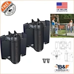 Truclose Self-closing Hinges For Metal Gates 66 Lbs Capacity, Black Gloss. Fixed Price $78.49.