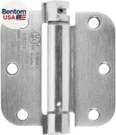 Self-closing Door Hinge, 3.5 X Inch, 5/8-INCH Radius, Satin Nickel, 1-P. Fixed Price $15.32.