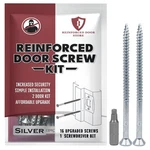 Reinforced Door Screw Kit Strike Plates, Deadbolt 3 Inches, Zinc. Fixed Price $14.75.