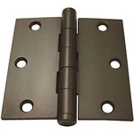 Emtek 92013US10B 3.5" X Square Corner Plain Bearing Mortise Hinge -. Fixed Price $36.54.