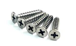 Door Hinge Wood Screws - Satin Nickel #9 X 1" Inch. Fixed Price $7.77.