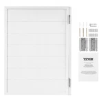 Vevor Saloon Swinging Doors 32" X 42" Pine Wood White With Hinges & Hardware. Fixed Price $134.99.