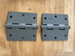 Nos Stanley Hinges 242P Steel Prime Coat X3. Fixed Price $12.00.