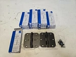 Quantity Of Hager Pack RC1842 3.5"X3.5" Door Hinges 041359420095 (11 Qty). Fixed Price $113.99.