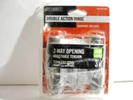 Everbilt 3 In. 7.6CM Square Radius Stainless Steel Double Action Hinge 29296. Fixed Price $23.00.