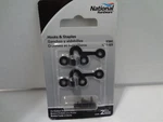 National Hardware V1841 Series N211-023 Hooks And Staples Oil-rubbed Bronze. Fixed Price $6.59.