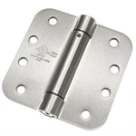 2 Pk 4" Self Closing Spring Door Hinge 5/8" Radius Ul Listed. Fixed Price $17.99.