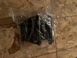 Carefree SG00217-BLK Black Metal Door Hinges Set With Mounting Hardware. Fixed Price $10.75.