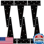 Hillmaster 12 Inch T-strap Heavy Duty Shed Door Hinges Gate Black. Fixed Price $121.48.