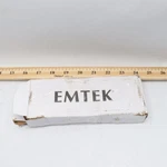 (2-PK) Emtek Square Heavy Duty Hinge Solid Brass Polished Chrome 4-1/2" X. Fixed Price $30.40.