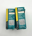 11X Ultra Hardware 4"X4" Satin Nickel Finish Hinges 5/8"RADIUS 2.5 Gauge (35048). Fixed Price $39.95.