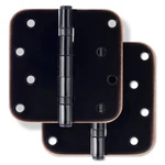 Miseno MDH4072 X Ball Bearing 5/8" Radius Corner Door Hinge - Bronze. Fixed Price $28.67.