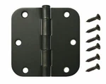 30 Pack 3.5" Oil Rubbed Bronze Interior Door Hinges 5/8" Radius. Fixed Price $27.99.