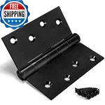 Komsen 6 Pack Ball Bearing Door Hinges 4X4 Heavy Duty Stainless Steel Exterior. Fixed Price $69.74.