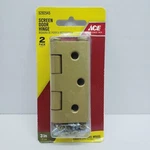 Ace Screen Door Hinge Baked Enamel Brass Pack 3" #5292545. Fixed Price $7.75.