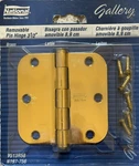 1/2-INCH National Hardware Solid Brass Hinge W/removable Pin V513R58 New. Fixed Price $16.99.