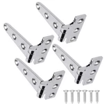 4X Stainless Steel Heavy Duty Marine Grade Flush Door Gate Hinge Good Quality. Fixed Price $26.69.