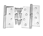 Pair 4/100MM Stainless Steel Rising Butt Handed Lift Off Door Hinge Right. Fixed Price $26.20.