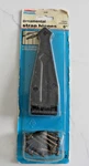National Hardware Satin Black 6" Ornamental Strap Hinges V848 New Vintage 1992. Fixed Price $15.17.
