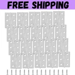 20PCS Inch Butt Hinges Stainless Steel Cabinet Small Door Window. Fixed Price $10.59.
