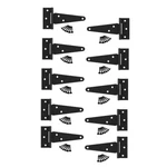 Tee Hinge Black Cast Iron Rsf Finish 5 Inch Set Of 10. Fixed Price $109.99.