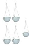 Uxcell Plastic Macrame Plant Hanger For Indoors, Blue, 5 Pack. Fixed Price $24.88.