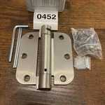 Deltana S35R5BB15 3.5" X Radius Ball Bearing Hinge Satin Nickel # 0452. Fixed Price $15.04.