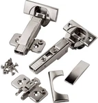 Full Overlay 110 Deg Soft-close Blumotion Clip Top Frameless Hinges, Pair. Fixed Price $16.50.