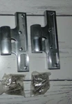Von Morris 18-6045R-626 6.0" X 4.5" Paumelle Hinge Satin Chromium Plated. Fixed Price $24.00.