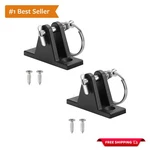 Ultra-durable Nylon Bimini Top Hinges Stainless Steel Pins Included, 2 Pack. Fixed Price $17.99.