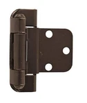 Cabinet Hinge 3/8 Inch 10 Mm Oil Rubbed Bronze *(2 X PACK=4 Pc)* Selfclosing. Fixed Price $14.90.