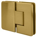 Crl Cologne Series Satin Brass 180176; Glass-to-glass Hinge. Fixed Price $111.36.