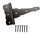 2-PACK Everbilt 4 Inch Decorative Heavy Duty Tee Hinges Door Gates, Sheds 15029. Fixed Price $14.80.