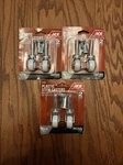 Ace 51125, Plastic Stem Casters, 1-1/4", 3 Packs Total, White, Free Shipping. Fixed Price $12.99.