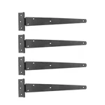 Black Iron Strap Hinge 13" Light Duty Authentic Flush Mount Pack Of 4. Fixed Price $46.99.