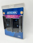 Schlage Hinge Project Pack, 3.5" Round, 1/4" Radius, SC3P1012F-716- New. Fixed Price $6.53.