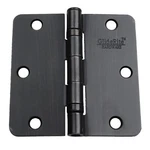 Gliderite 3.5" X 1/4" Ball Bearing Door Hinge Oil Rubbed Bronze 3514-2BB-ORB-1. Fixed Price $5.49.