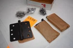 (3) Lot Hager Brass 1.5PR Full Mortise Ball Bearing Hinge 4" X Rcbb 1279. Fixed Price $49.99.