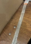 National Hardware N148-171 V570 Continuous Hinge NICKEL,1-1/2" X 30". Fixed Price $16.99.