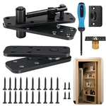 Stainless Steel Hidden Door Hinges, Swing Pivot 360 Rotation Secret H.... Fixed Price $84.94.