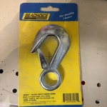 Seachoice #36981 Heavy-duty Zinc-plated Forged Steel Trailer Winch Hook.. Fixed Price $12.00.