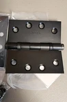 Emtek - Flat Black, Solid Brass Door Hinges 4" X Sq Cor, 9641419 Qty:. Fixed Price $70.00.