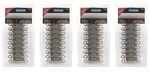 (4) Amerock Satin Nickel Face Mount Self-closing Overlay Hinge (10-PK) 1887612. Fixed Price $39.99.