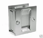Satin Chrome Pocket Pull Passage Sliding Doors Deltana SDP25U26D. Fixed Price $21.99.