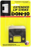 Don-jo EL17515A 18 Gauge Extended Lip Strike, Blackened Satin Nickel Plat. Fixed Price $29.52.