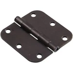 Hillman 3-1/2" Residential Door Hinge 5/8" Round Corner Oil Rubbed Bronze. Fixed Price $7.75.