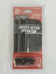 Everbilt 3-1/2 Inch 5/8 Radius Hinge Pack Matte Black. Fixed Price $24.29.